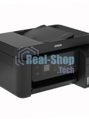 МФУ струйное Epson L5290 (C11CJ65512/C11CJ65508/C11CJ65407), A4, цветное, печ. до 33 стр/мин. (ч/б) до 15 стр/мин. (цвет), скан. до 12 стр/мин. (ч/б) 29 стр/мин. (цвет), 1440 x 5760 dpi (печать) 1200x2400dpi (скан.), USB, RJ-45, Wi-Fi