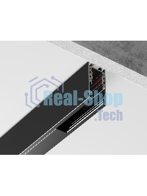 Шинопровод GL1919 BK черный IP20 48V 3000*21*43