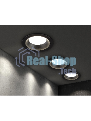 Светильник Ambrella light TN52333 SBK черный песок GX53 max 12W D115*25