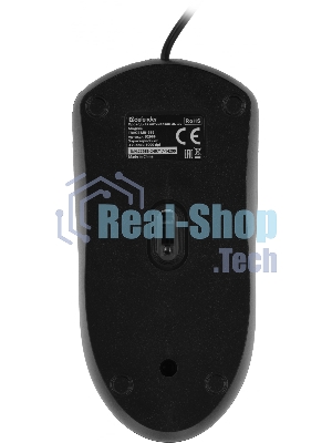 Мышь проводная Defender Trace MB-989 черный, 1000 dpi, USB, кнопки - 3