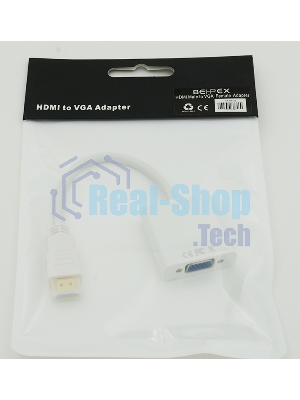 Адаптер видео HDMI (m)/VGA (f)
