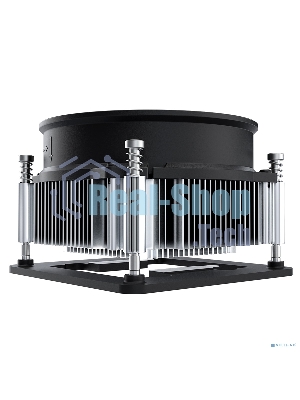 Кулер ID-COOLING DK-19 PWM серебристый/черный 92мм алюминий 2200rpm 26db 4-pin 95W 55мм