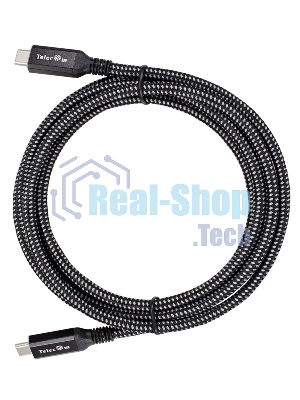 Кабель USB4 TypeCM/CM 8K@30Hz, 40Gbps, PD 240W, медь Telecom 2м TUS840-2M