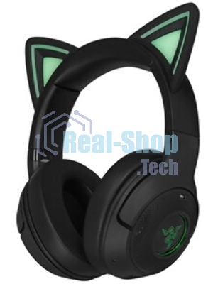 Гарнитура Razer Kraken Kitty V2 BT чёрный, беспроводная, Bluetooth, подсветка Razer Chroma RGB