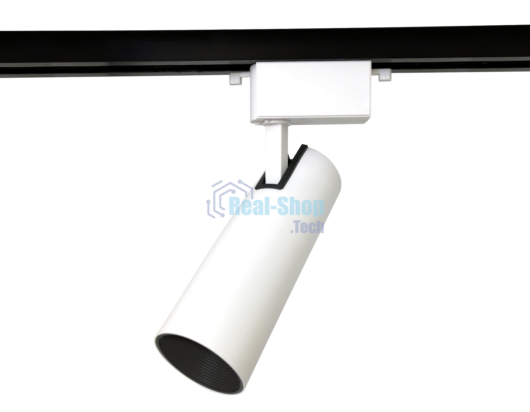Трековый однофазный светодиодный светильник Ambrella light GL5851 WH/BK белый/черный LED 10W 4200K 24°