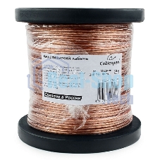 Акустический кабель Cablexpert CC-TC2x0,75-50M, прозрачный, 50 м, на катушке