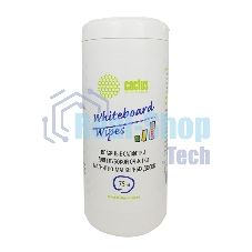 Салфетки Cactus CS-WB075 для маркерных досок туба 75 шт влажных Салфетки Cactus CS-WB075 для маркерных досок туба 75 шт влажных