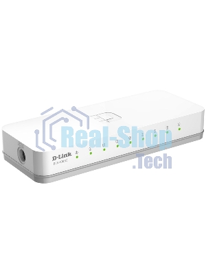 Коммутатор D-Link DES-1008C, 8×100 Мбит/с, неуправляемый