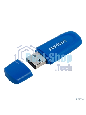 Флешка USB Smartbuy Scout Blue (SB004Gb2SCB), 4Gb, USB 2.0, R/W 15/8, синий