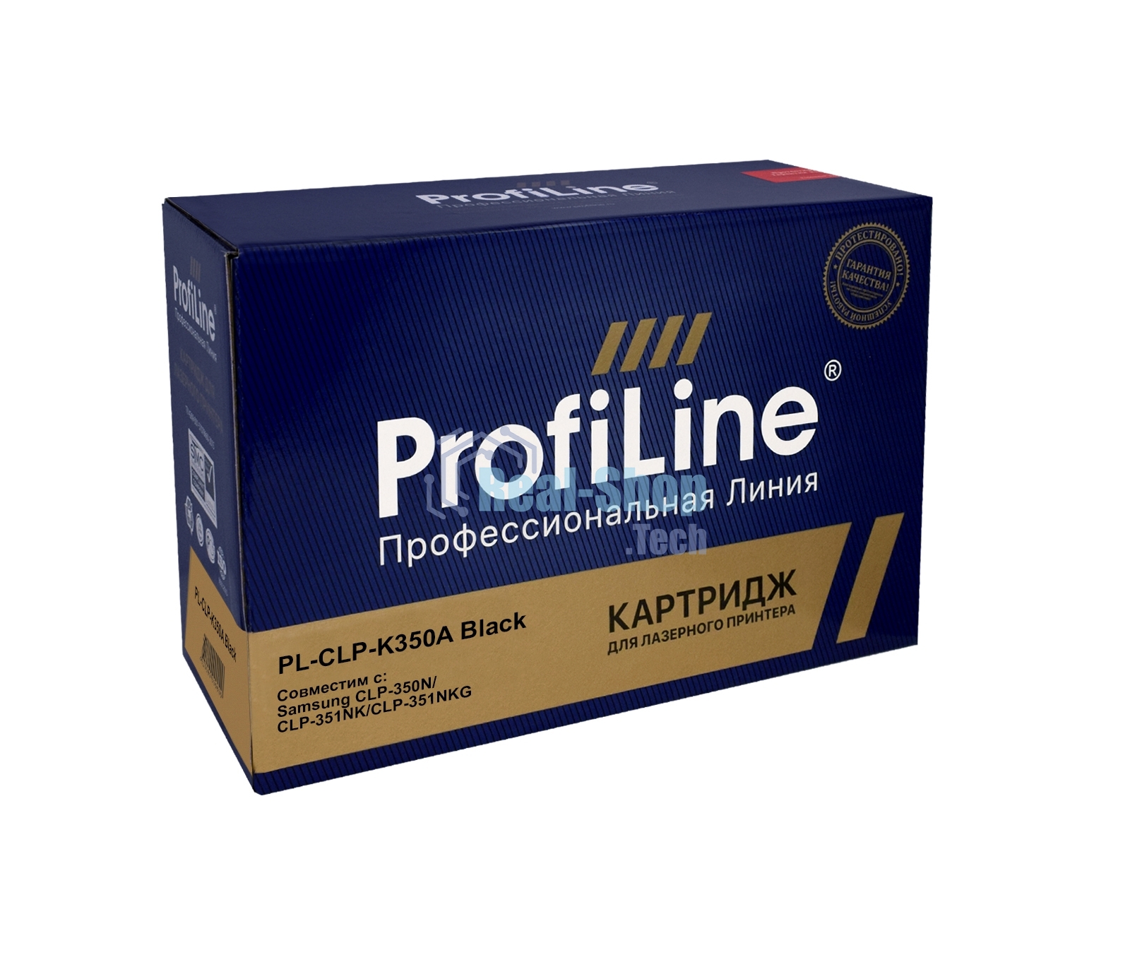 Картридж Тонер-туба ProfiLine PL-CLP-K350A для принтеров Samsung CLP-350/350N/351NK/351NKG черный 4000 копий