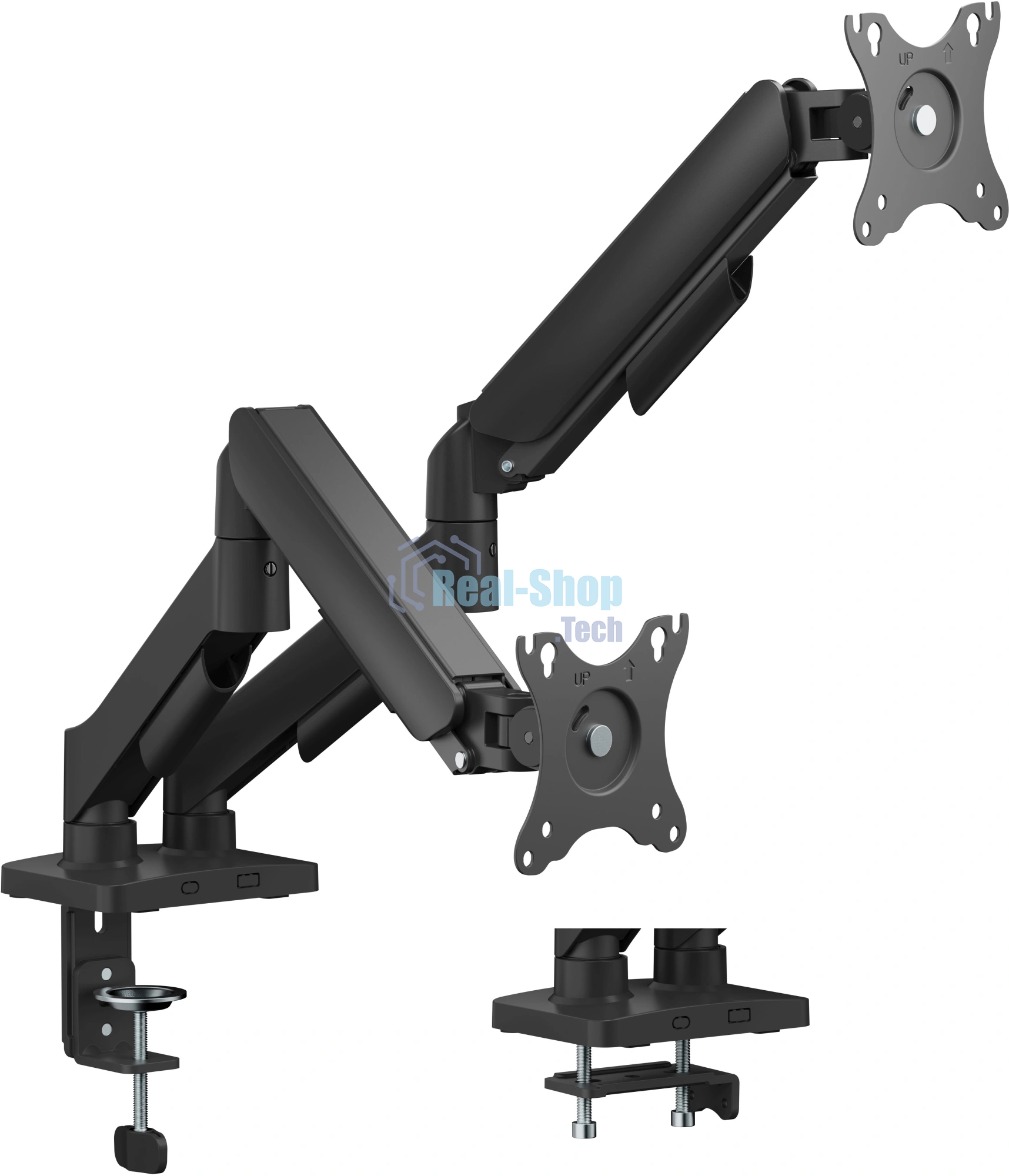Кронштейн для мониторов Cactus CS-VM-MG-82-BK черный/белый 17