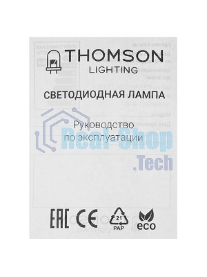 Лампа филам. Thomson Filament TH-B2334 7Вт цок.:E14 свеча 220B св.свеч.бел.хол. Candle (упак.:1шт)