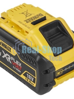 Аккумулятор DeWalt DCB548-XJ 54 В XR FLEXVOLT Li-Ion, нарпяжение: 18 и 54 В, 12.0 А·ч, XR 18.0 В