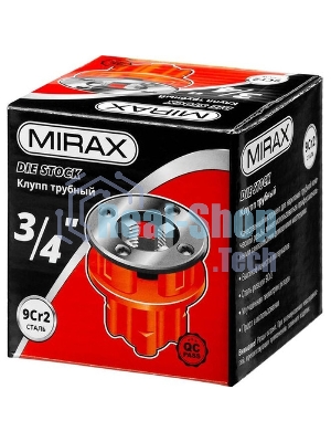 Клупп трубный резьбонарезной MIRAX 28241-3/4, 3/4