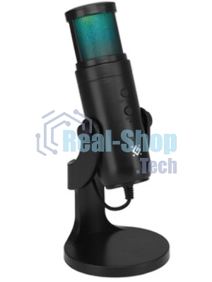 Микрофон DEFENDER (64625) Galactar GMC 250 USB, LED, провод 1.5 м