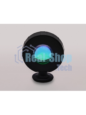 Атмосферная светодиодная настольная лампа Ambrella light DE8383 BK черный LED RGB 3W (ПДУ RGB)