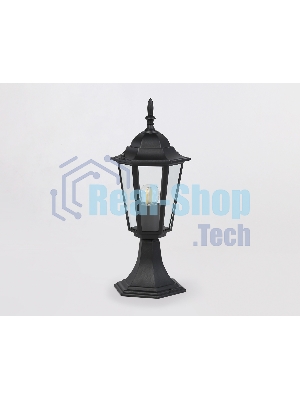Светильник Ambrella light ST2023 BK/CL черный/прозрачный IP54 E27 max 40W D150*400