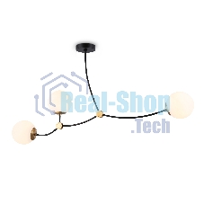 Светитльник Ambrella Light TR2568/3 BK/SB черный/бронза E27/3 max 60W 1130*150*540