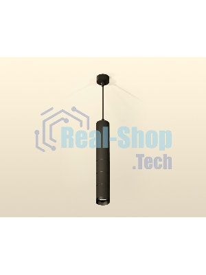 Светильник Ambrella Light XP6302040 SBK/PBK черный песок/черный полированный MR16 GU5.3