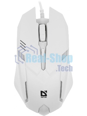 Комплект клавиатура+мышь Defender Motion C-977 проводной, USB, 1600 DPI, белый