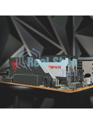 Оперативная память Patriot Viper Venom, DDR5, 64GB (2x32GB), 6000MHz, CL36, DIMM, с радиаторами, черный
