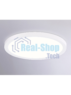 Светильник светодиодный ультратонкий Ambrella light FZ1905 WH белый IP54 26W 3000K-6500K CCT-переключатель D370*25 (Без ПДУ)