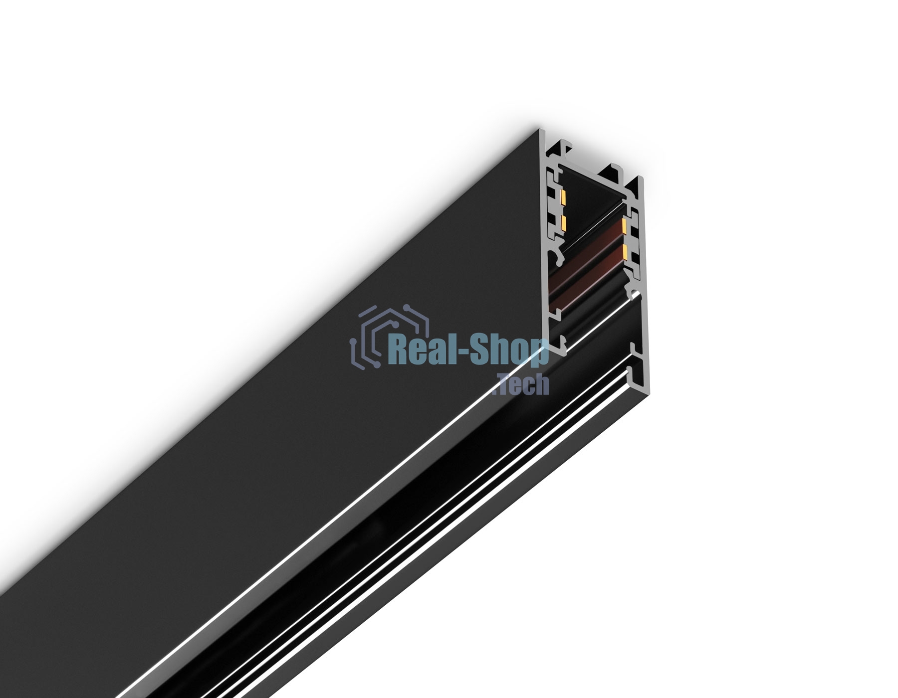 Шинопровод GL1919 BK черный IP20 48V 3000*21*43