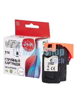 Картридж струйный Sakura 2970B007 (510 Black) для Canon, черный, 9 мл., 220 к.