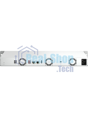 Сетевое хранилище SMB QNAP TS-464eU-8G NAS 4 HDD trays, rackmount 1U, 1 PSU. 4-core Intel Celeron N5105/N5095 2.0-2.9 GHz, 8 Gb RAM, 2x2.5GbE, 2xUSB 3.2 Gen 2 (10Gbps), 2xUSB 2.0, 1xHDMI, 2xM.2 PCIe Gen 3 x1 slots, W/o rail kit RAIL-B02