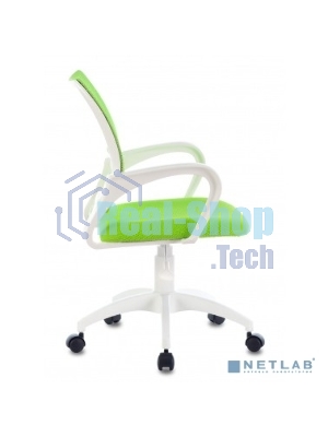 Кресло Бюрократ CH-W695NLT TW-03A TW-18 салатовый, сетка/ткань, 120 кг, механизм качания