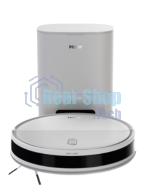 Робот-пылесос Haier HSR Pro Lite белый, 2600 мAч Li-Ion, уборка сухая/влажная, пылесборник контейнер 0.25 л (в компл.:5мешков)