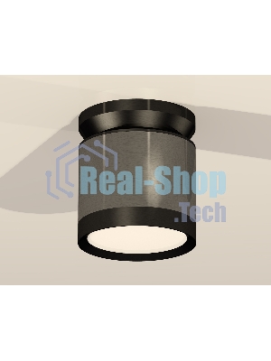 Светильник Ambrella Light XS8115010 DCH/PBK черный хром/черный полированный GX53 (N8902, C8115, N8113)