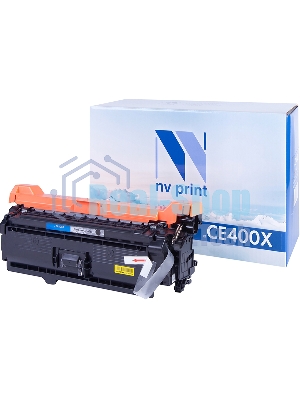 Картридж лазерный NVPrint совместимый HP CE400X черный для CLJ Color M551 (11000k)