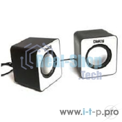 Акустическая система Dialog Colibri AC-02UP BLACK-WHITE акустические колонки 2.0, 5W RMS, питание от USB