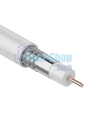 Кабель PROconnect Кабель RG-6U, (32%), 75 Ом, 100м., белый LIGHT