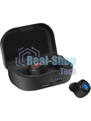 Наушники TWS Defender Twins 639 черный, внутриканальные, Bluetooth, до 4 ч