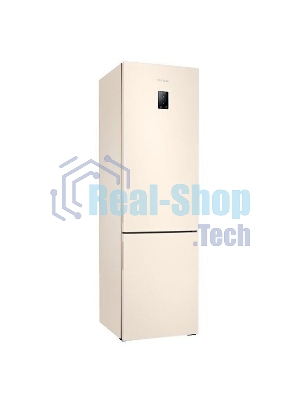 Холодильник Samsung RB37A5200EL/WT бежевый двухкамерный 269/98л морозилка снизу, No Frost