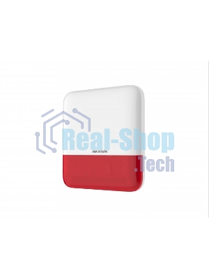 Извещатель охранный Hikvision DS-PS1-E-WE(Red Indicator)
