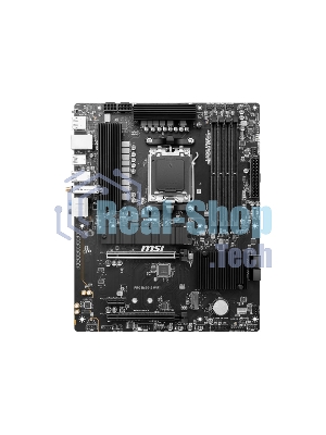 Материнская плата MSI PRO B650-S WIFI, AM5, AMD B650, 4xDDR5, 4xSATA, 2xM.2, 1xPCI-E 4.0 x16, 1xPCI-E 4.0 x4, 1xHDMI, 1xDP, 1x2.5Gb LAN, 3xUSB 3.2 Gen 1, 3xUSB 3.2 Gen 2, 6x3.5 мм, 7.1, Standard-ATX