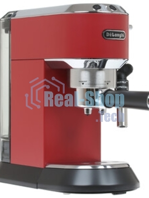 Кофеварка эспрессо DeLonghi EC685.R красный, исп. кофе - молотый/чалды, 1.1 л, 1350 Вт, 15 бар