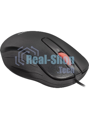 Мышь проводная Defender Point MM-756 черный, 1000 dpi, USB, кнопки - 3