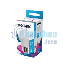 Лампа светодиодная Космос LED BASIC A65/A60 20Вт 220В E27 4500К