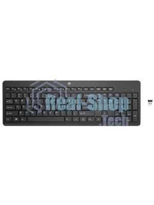 Клавиатура HP 230 беспроводная, радиоканал, чёрный