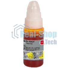 Чернила Cactus CS-GI-490Y желтый 70мл для Canon PIXMA G1400/G1410/G1411/G2400/G2410/G2411/G3400/G3410/G3411/G4400/G4410/G4411