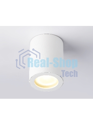 Светильник накладной TN22797 WH белый IP44 GU10 max 12W D65*90