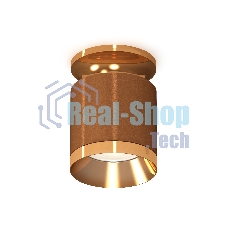 Светильник Ambrella Light XS7404121 SCF/PYG кофе песок/золото желтое полированное MR16 GU5.3 (N7929, C7404, N7034)