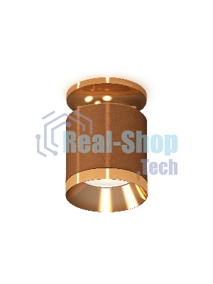 Светильник Ambrella Light XS7404121 SCF/PYG кофе песок/золото желтое полированное MR16 GU5.3 (N7929, C7404, N7034)