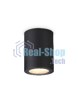 Светильник Ambrella light TN22799 BK черный IP44 GU10 max 12W D65*90