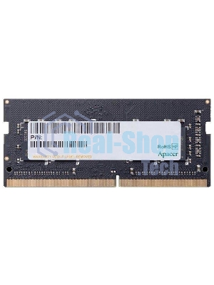 Оперативная память Apacer, DDR4, 8GB (1x8GB), 2666MHz, CL19, SO-DIMM