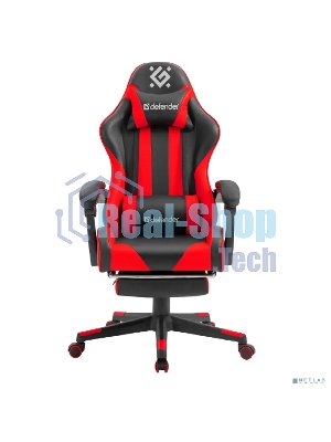Кресло игровое Defender ROCK BLACK/RED PU